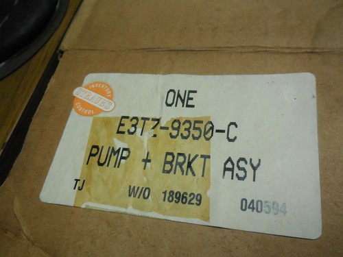 NOS 1983 - 1985 Ford F250 F350 In Tank Electric Fuel Pump E3TZ-9350-C - Picture 2 of 2