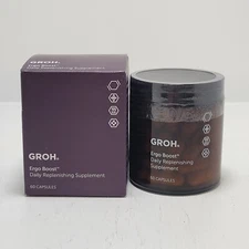 GROH Ergo Boost Daily Replenishing Supplement 60 capsules | New | Sealed
