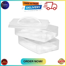Snapware Refrigerator Egg Holder Keeper Carrier Deviled Tray Storage Container