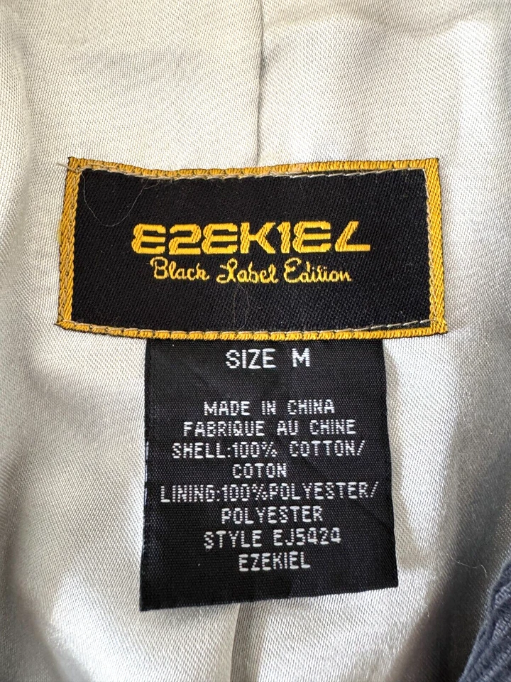 EZEKIEL Blue Corduroy Blazer Jacket - Black Label - Medium - NWT - Skate - Image 4 of 4