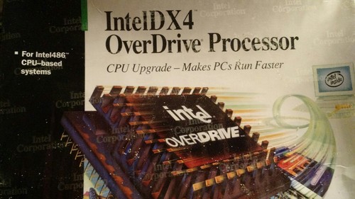 Intel DX4 Overdrive Processor 75MHz BOXDX4ODP75SZ956 - Picture 1 of 5