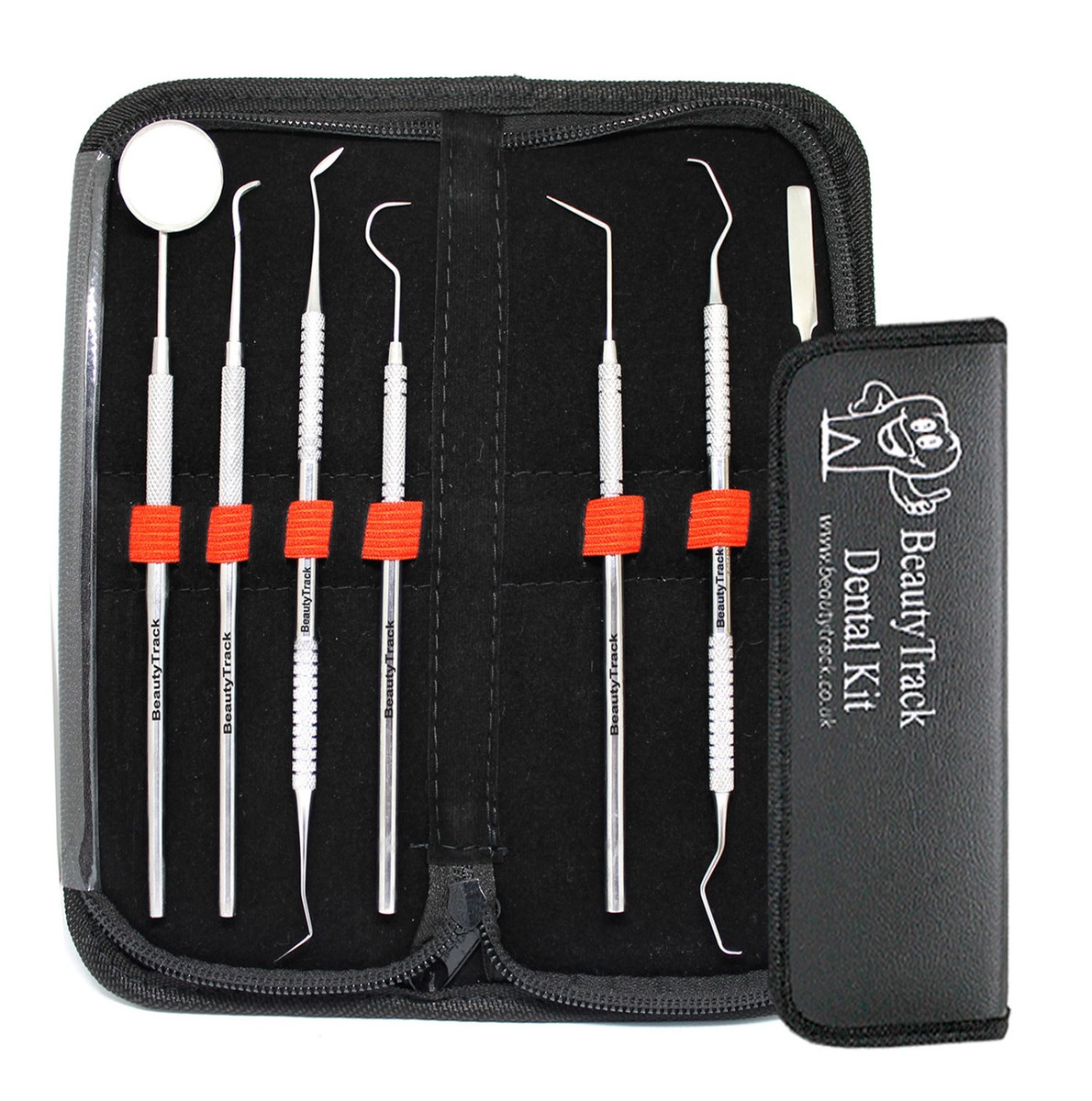 Mirror And Dental Tool To Remove Tartar And More Tools In The Dental Office 2j72e65 - Foto 8