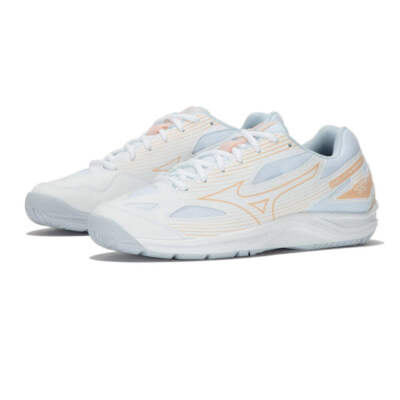 MIZUNO CYCLONE SPEED 4 VOLLEYBALL FARBE WEISS ROSA