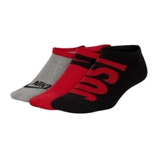 NIKE Kids 185621 Performance No-Show Socks Multi Size S