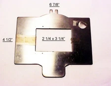 Negative Carrier | 2x3" | Early Omega Enlarger (3 1/4 x 4 1/4") | $26 | Misc #4