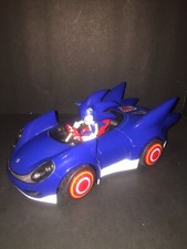 Sonic Sega Race Car With Figure No Remote Display Piece 2010