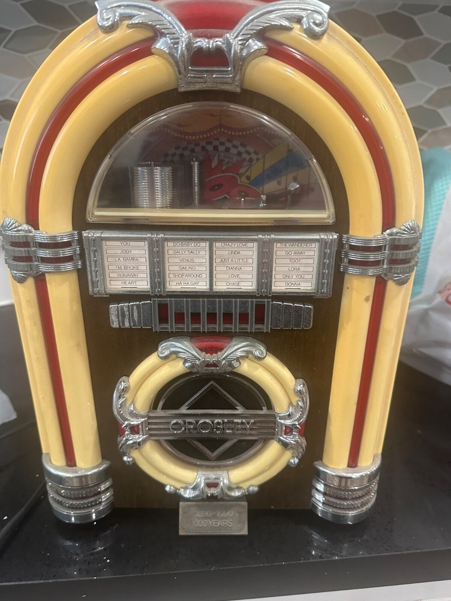 レア盤!! BISCUIT / MY RADIO Vintage CROSLEY JukeBox CR11 Collectors Edition Radio & Tape