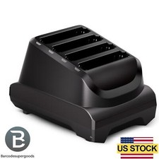 4-Slot Battery Charger Cradle With Power SAC-NGTC5TC7-4SCHG for Zebra TC53 TC58