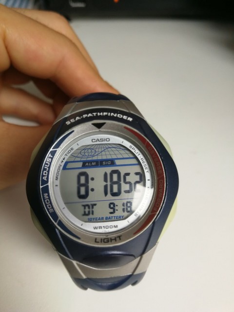 casio sea pathfinder sps 300 strap