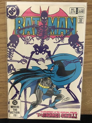BATMAN 360 DC COMICS 1983 Bronze Age SAVAGE SKULL 1ST APP