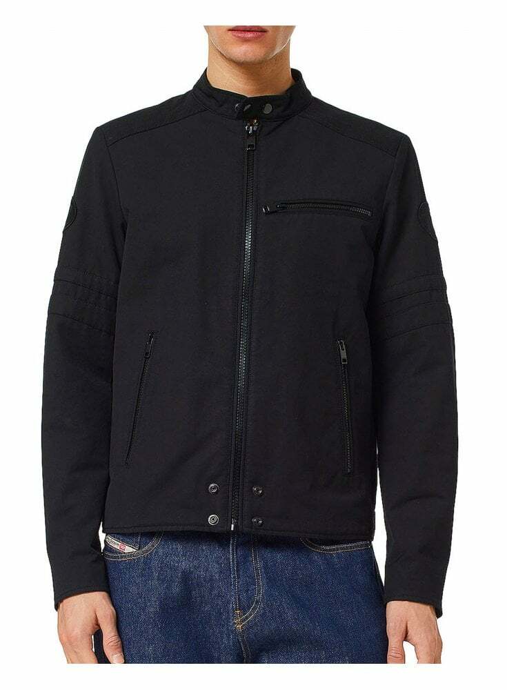 Diesel Mens JGlory CL Jacket Black eBay