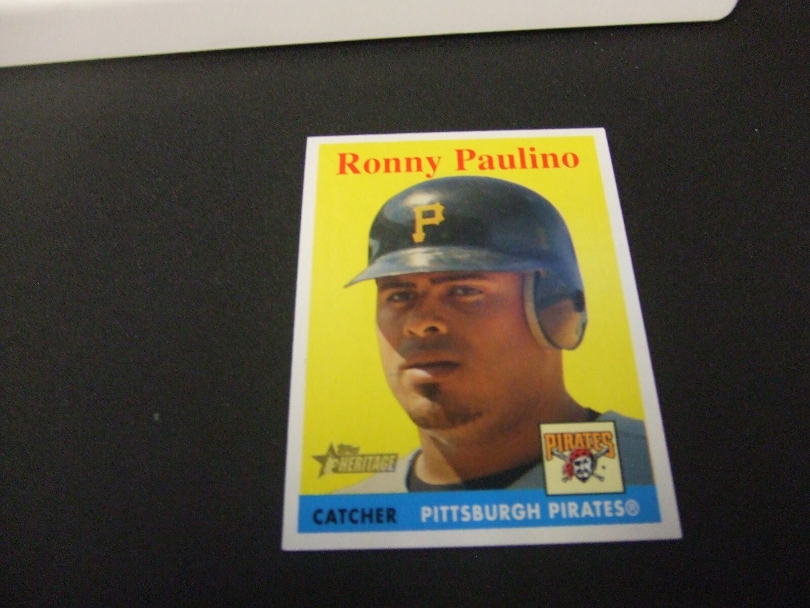 2007 Topps Heritage Ronny Paulino 4 SP Short Print Pittsburgh Pirates eBay