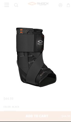 Shock Doctor Level 3 Large Ultra Wrap Ankle Lace Brace 9-9.5 