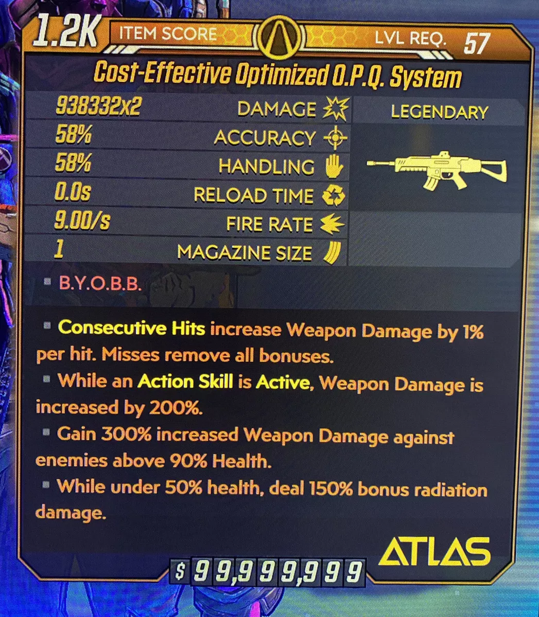 PS4/PS5 Borderlands 3 4 Best Modded Weapon + 2 Free Modded Free Bundle  Offer