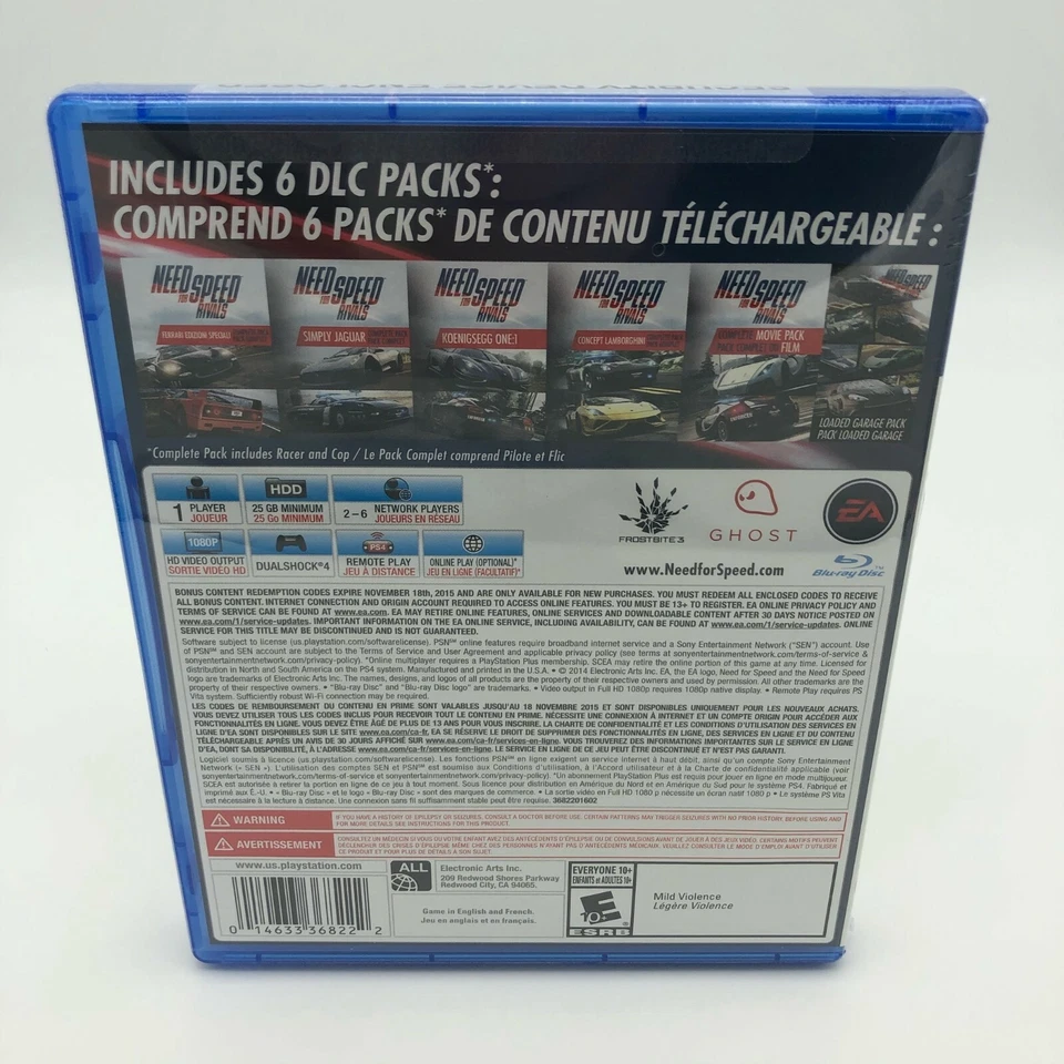 Need for Speed: Rivals -- Complete Edition (Sony PlayStation 4, 2014) - Image 2 of 2