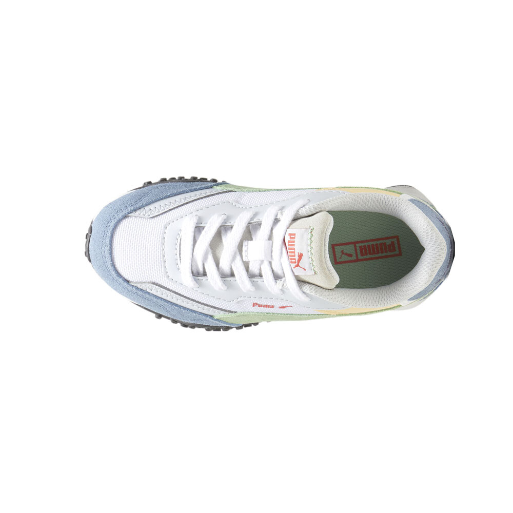 PUMA Blktop Rider Bts Lace Up Toddler Boys White Sneakers Casual