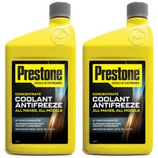 Prestone Concentrate Universal Anti Freeze Coolant Mix With Any Antifreeze 1L x2