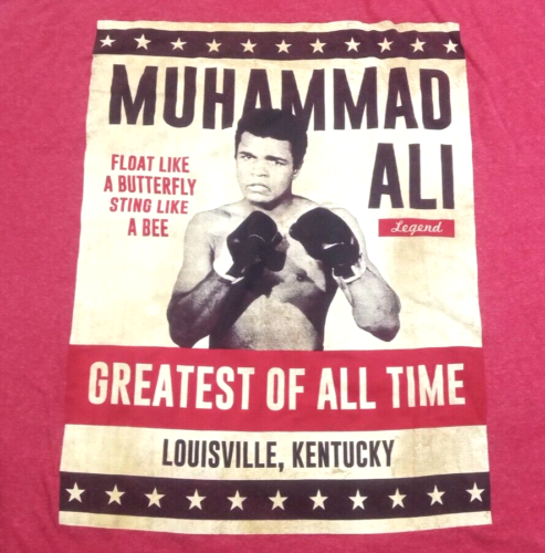 Muhammad Ali Greatest of All Time Legend Men's T-Shirt 2XL - Picture 1 of 6