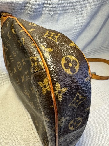 Louis Vuitton Odeon PM M56390 Monogram Canvas Shoulder Crossbody Bag Brown EUC * - Picture 6 of 17