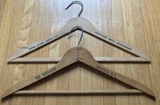 PLAZA HOTEL ATLANTIC CITY NEW JERSEY VINTAGE CLOTHING HANGER NJ buffalo NY lot 2