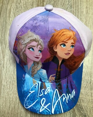 Disney Frozen Kinder Cap / Kappe - Elsa und Anna - lila - 52 cm oder 54 cm
