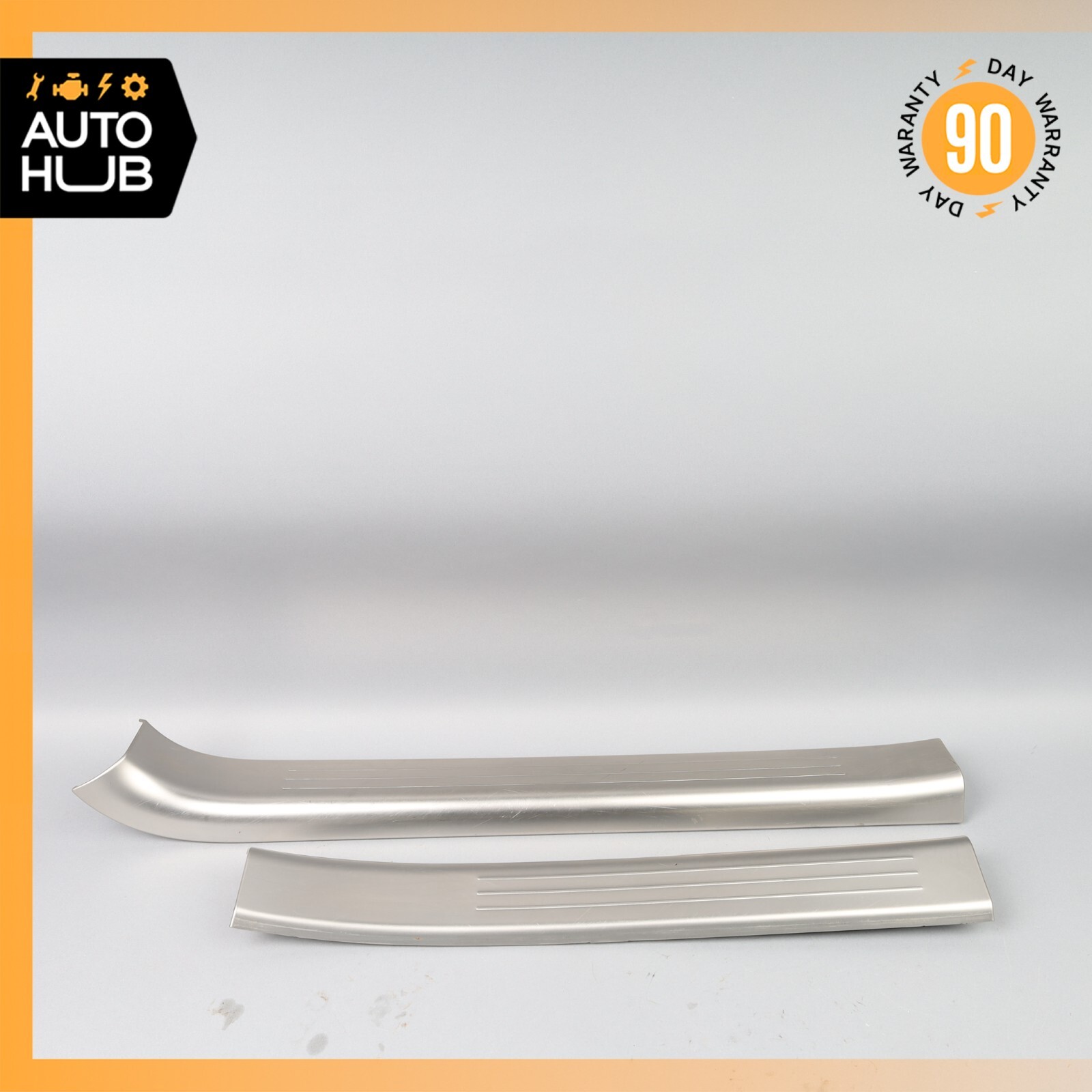 06-13 Bentley Continental Flying Spur Right Side Door Step Sill Set of 2 OEM 80k