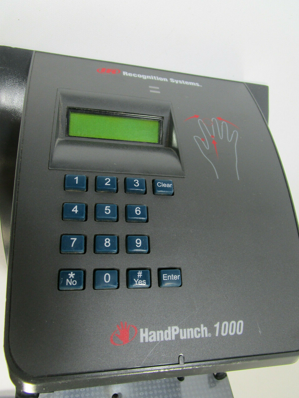 HANDPUNCH 1000 BIOMETRIC HAND PUNCH Time Clock HP1000 eBay