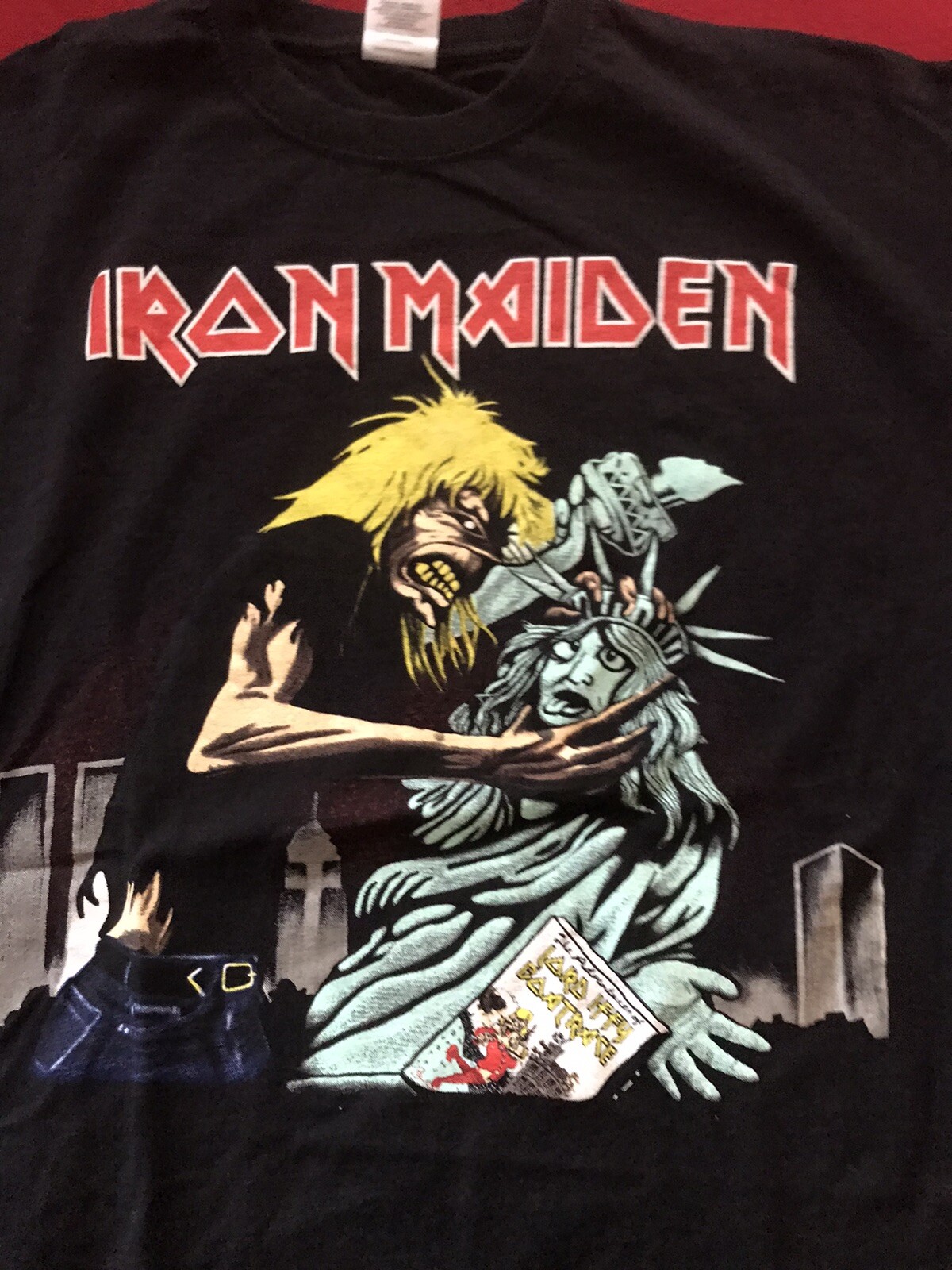 iron maiden new york t shirt