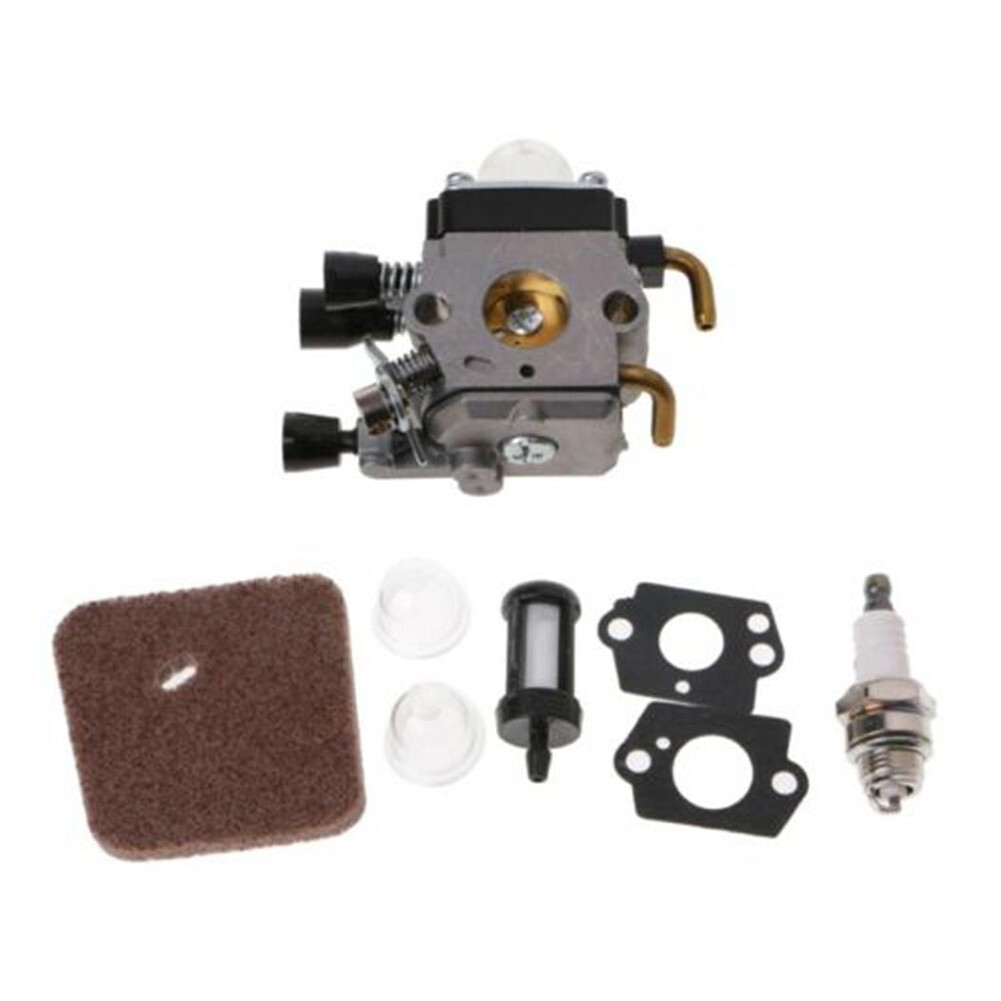 Desbrozadora Partes Para Stihl FS75 FS80 FS85 HS75 HS80 HS85 KM85 Carburador Carb Junta Con Ojal - Foto 7