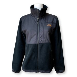 black and gold north face jacket