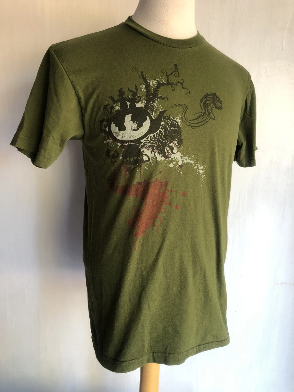  alice in wonderland tim burton visual efx film crew shirt