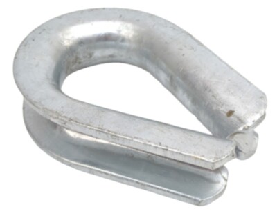 Landmann THMB1.1/4C Hot Dipped Galvanized 1-1/4''  to 1-3/8'' Wire Rope Thimble