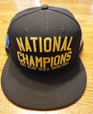 Duke Blue Devils Hat Snapback Basketball Nike NCAA 2015 National Champions Gold