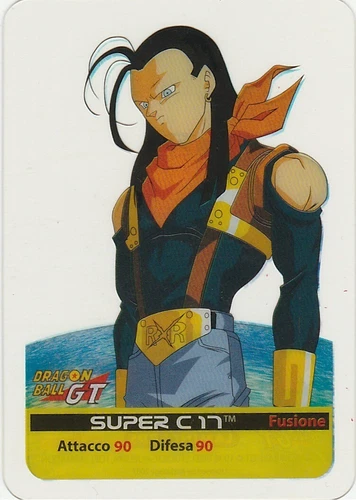 Lamincards Dragon Ball GT Edibas Serie Smeraldo SUPER C 17 N 122