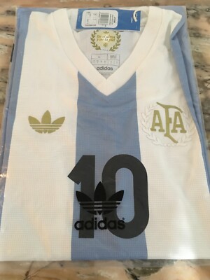 ⭐⭐️⭐️ Argentina Jersey #10 Messi Shirt 50 Anniversary 2025 Limited Adidas 