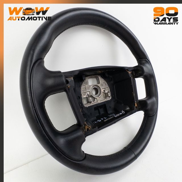 04-17 BENTLEY CONTINENTAL FLYING SPUR GTC GT DRIVER STEERING WHEEL BLACK OEM