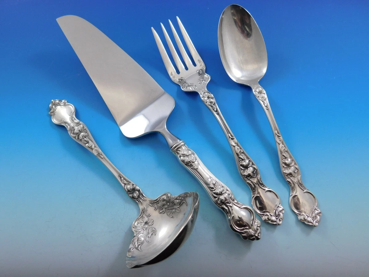 Wallace violet sterling silver flatware clearance