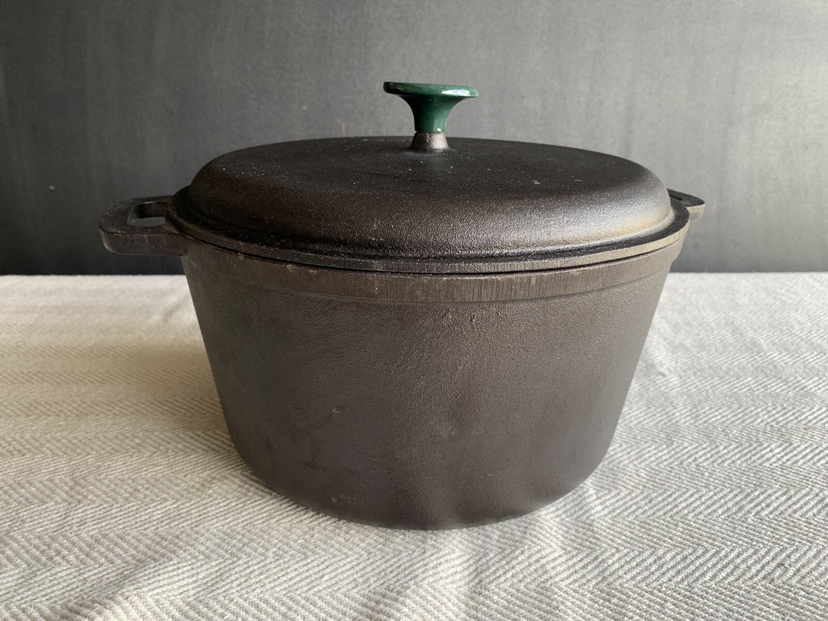 CAST IRON EMERIL STEW POT DUTCH OVEN WITH LID BAKING COOKING