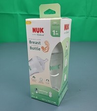Simply Natural Nuk Breast and Bottle 1 Months Medium Flow 9 oz Brand New 270 ml