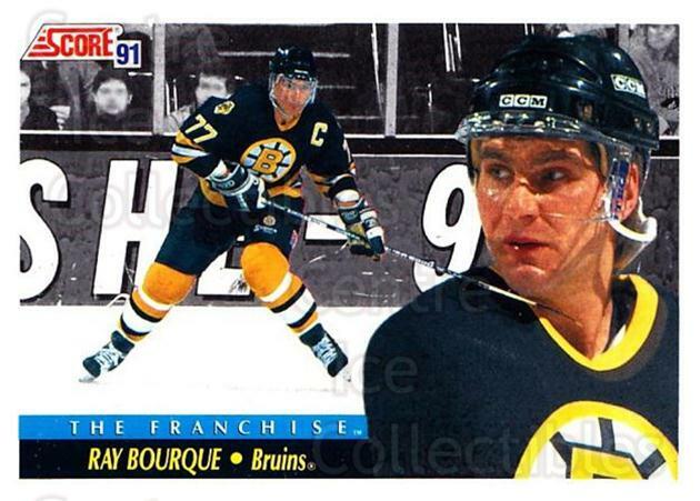 1991-92 Score Canadian Bilingual #331 Ray Bourque