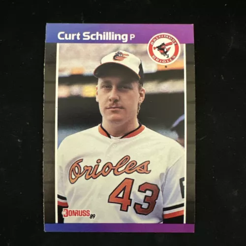 Curt Schilling 1989 Donruss  ROOKIE CARD #635 🔥🔥🔥