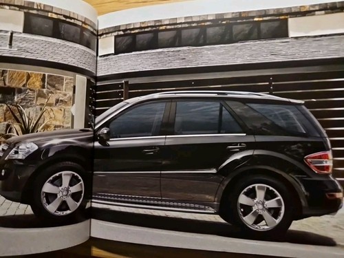 MERCEDES BENZ CLASSE M prospetto brochure Dépliant 86 pagine ITALIANO anno 2009 - Foto 8 di 9