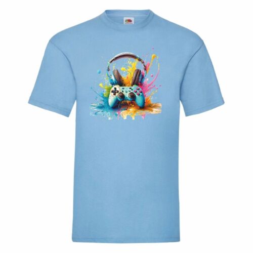 Gaming Controller And Headset T Shirt Small-2XL - Picture 24 of 24