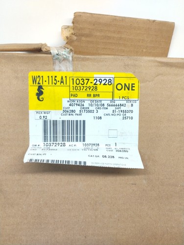 2004-2012 Chevrolet Colorado GMC Canyon RH Rear BUMPER STEP PAD new OEM 10372928 - Bild 2 von 3