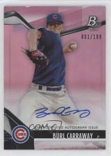 2021 Bowman Platinum Top Prospects Pink 91/199 Burl Carraway #TOP-3 Auto 0ae6