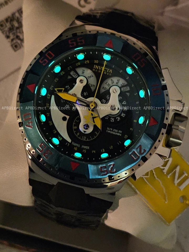 Invicta - CALENDARIO MAESTRO Hecho en Suiza Antología Única - EXCURSIÓN - Reloj Hombre  Foto 4 de 4