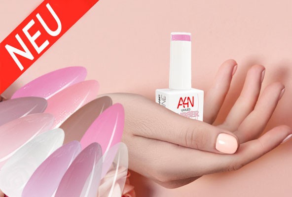 A4N UV/LED Rubber Base Refuerzo de Uñas Natural / Gel Adhesivo Basic Gellack