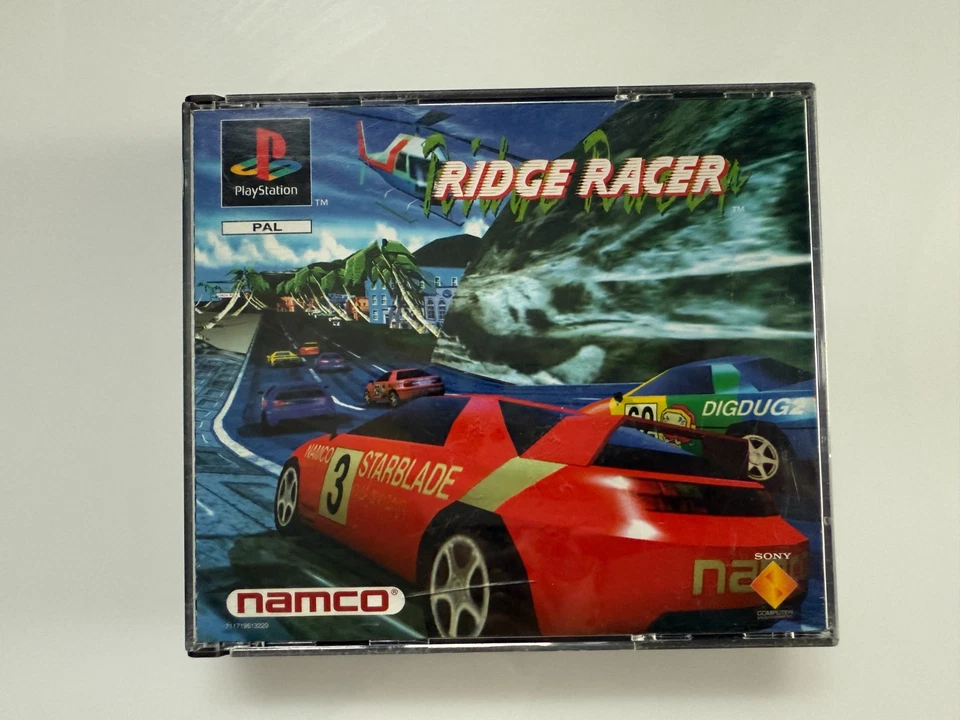 Ridge Racer PS1 Big Box - UK PAL GC CIB - High Quality Packing - Tracked - Image 4 of 4