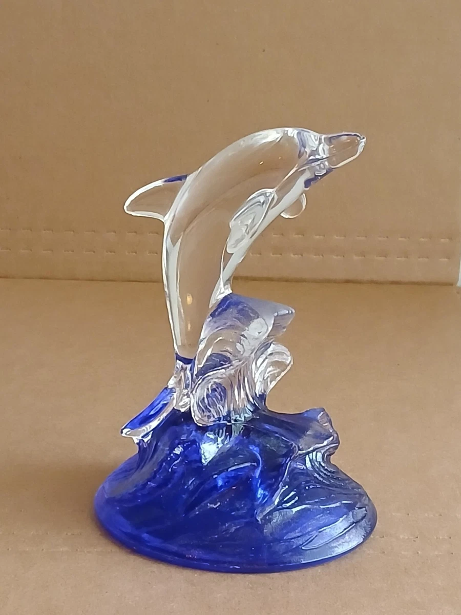 新品❣️美しい青CRYSTAL DARQUES DAUPHIN  新品❣️美しい青CRYSTAL DARQUES DAUPHIN 【公式通販】