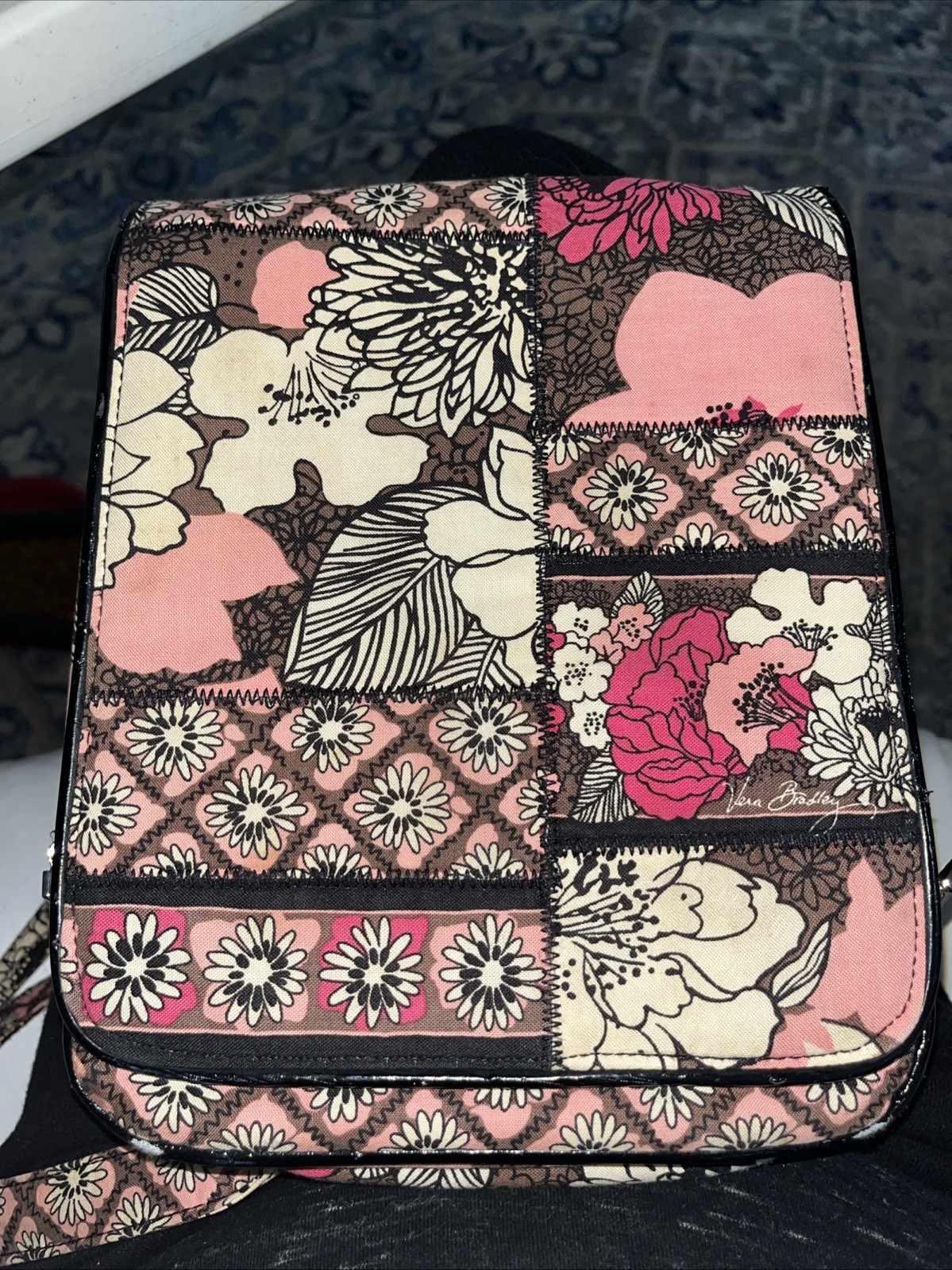 Vera Bradley Patchwork Mini Hipster Crossbody Jav… - image 3